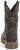Back view of Double H Boot Mens 11 Inch Workflex Wide Square CompToe Roper